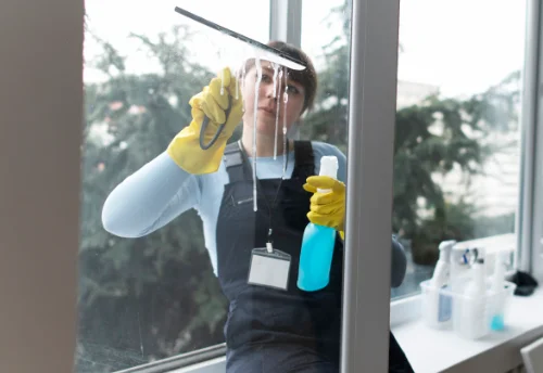Nettoyage de vitres intérieures et extérieures à Bois-le-Roi